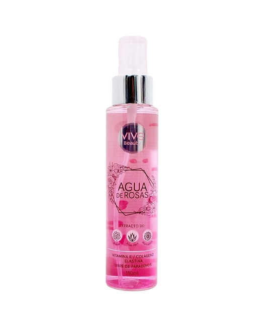 Agua de rosas 110 ml Vive Beauty