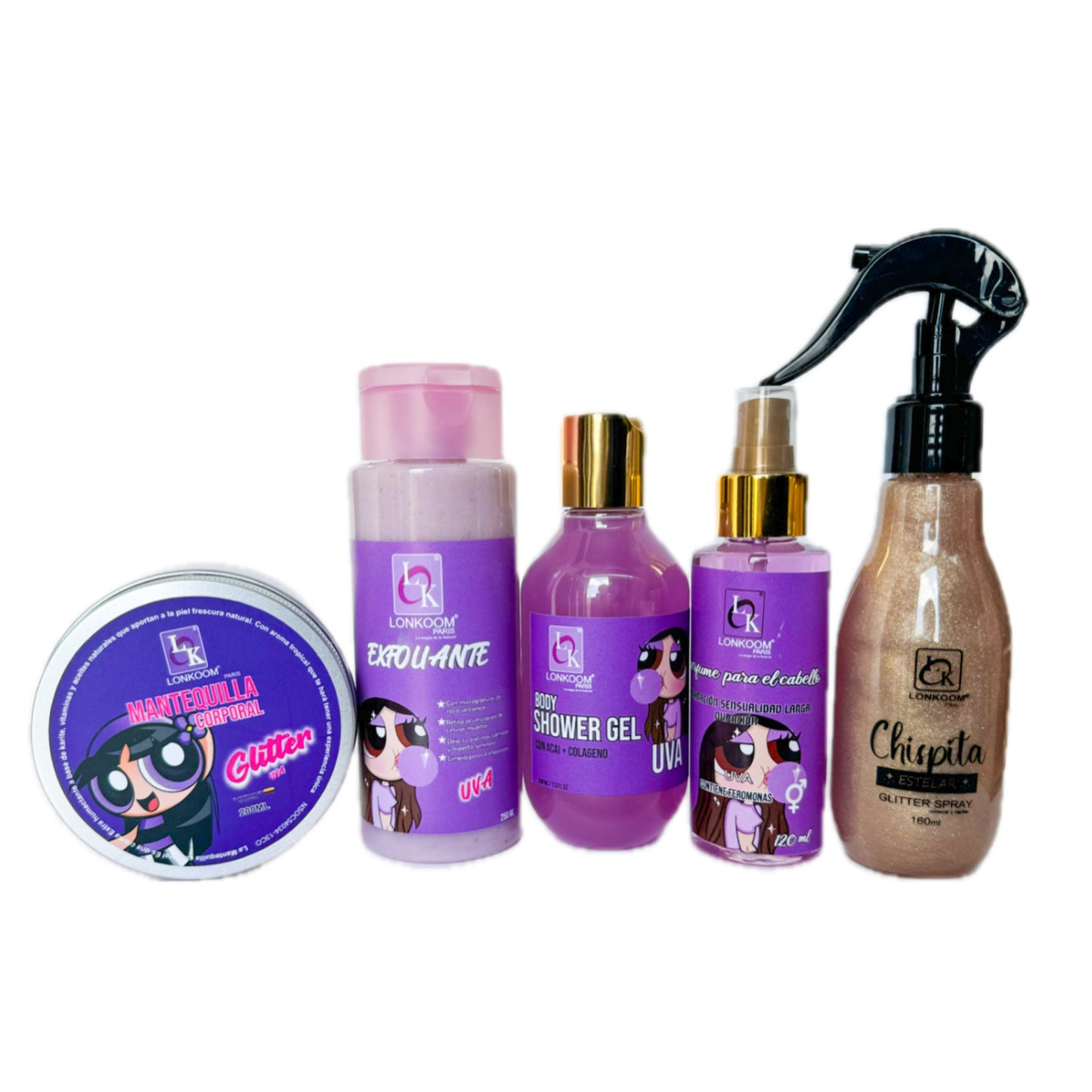 Kit x5 chicas Super Power + Envio GRATIS