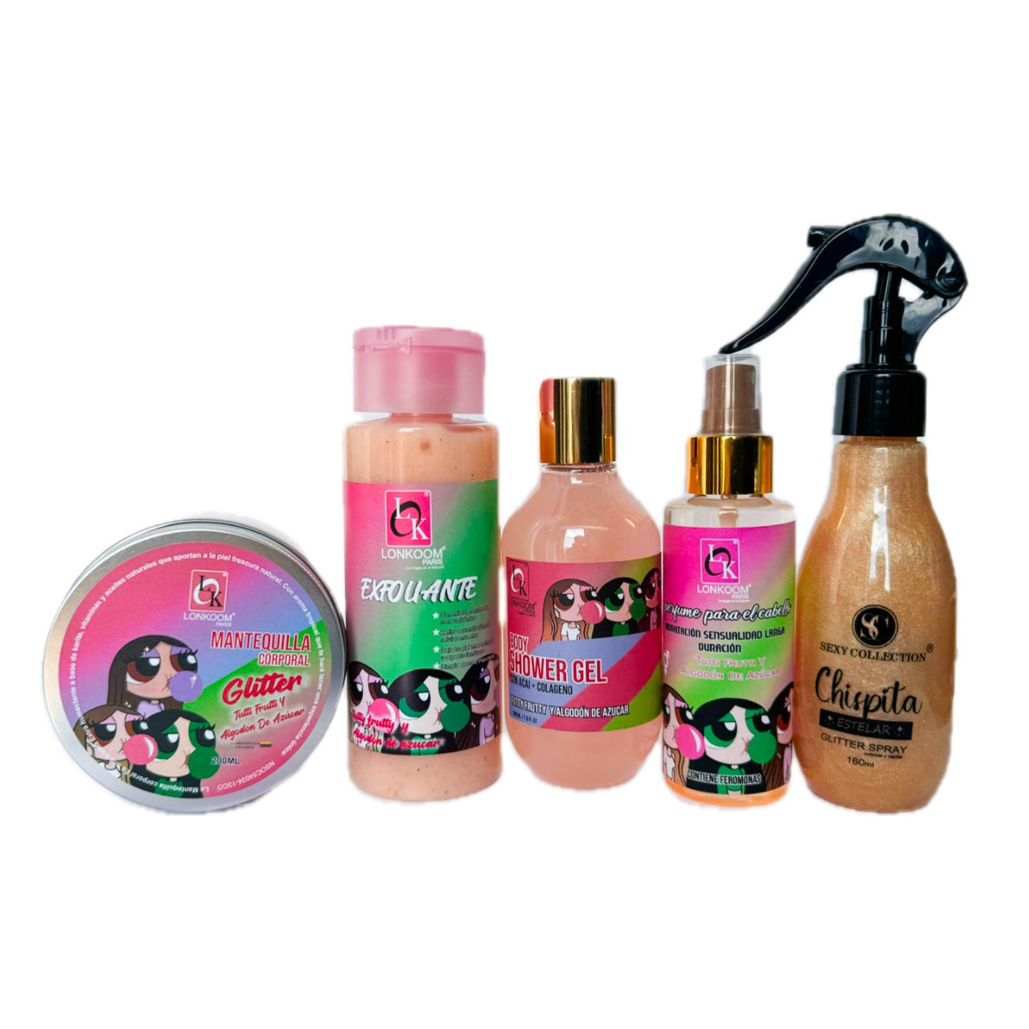 Kit x5 chicas Super Power + Envio GRATIS