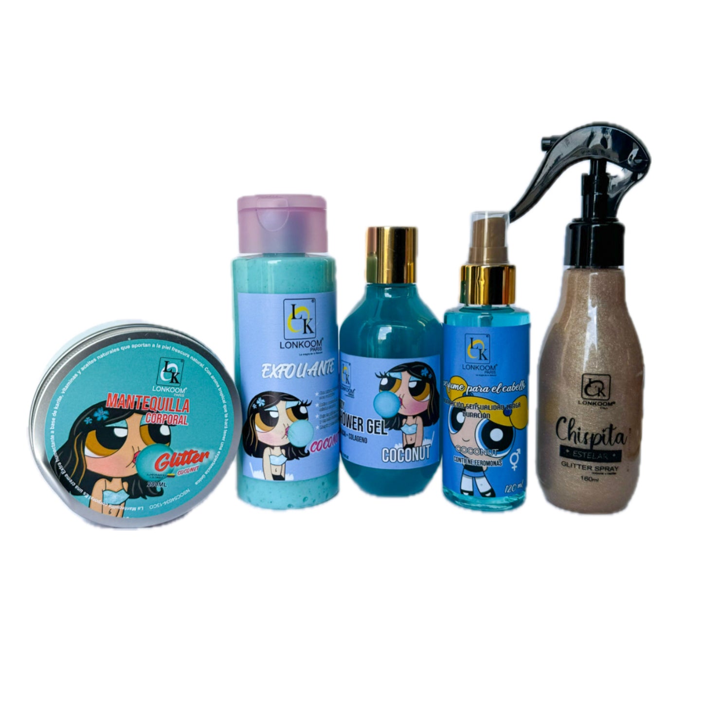 Kit x5 chicas Super Power + Envio GRATIS