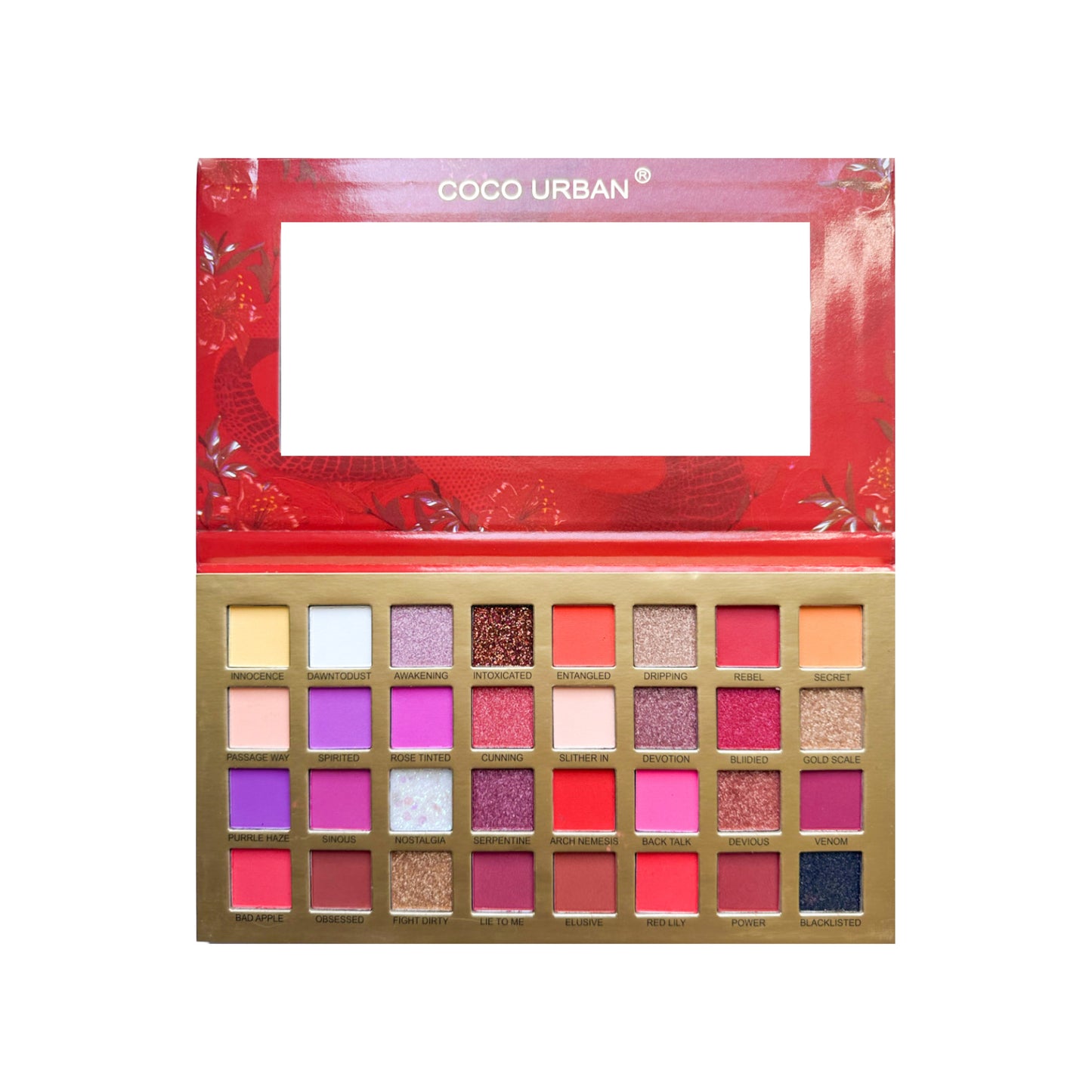 Paleta sombra bad blood Coco Urban