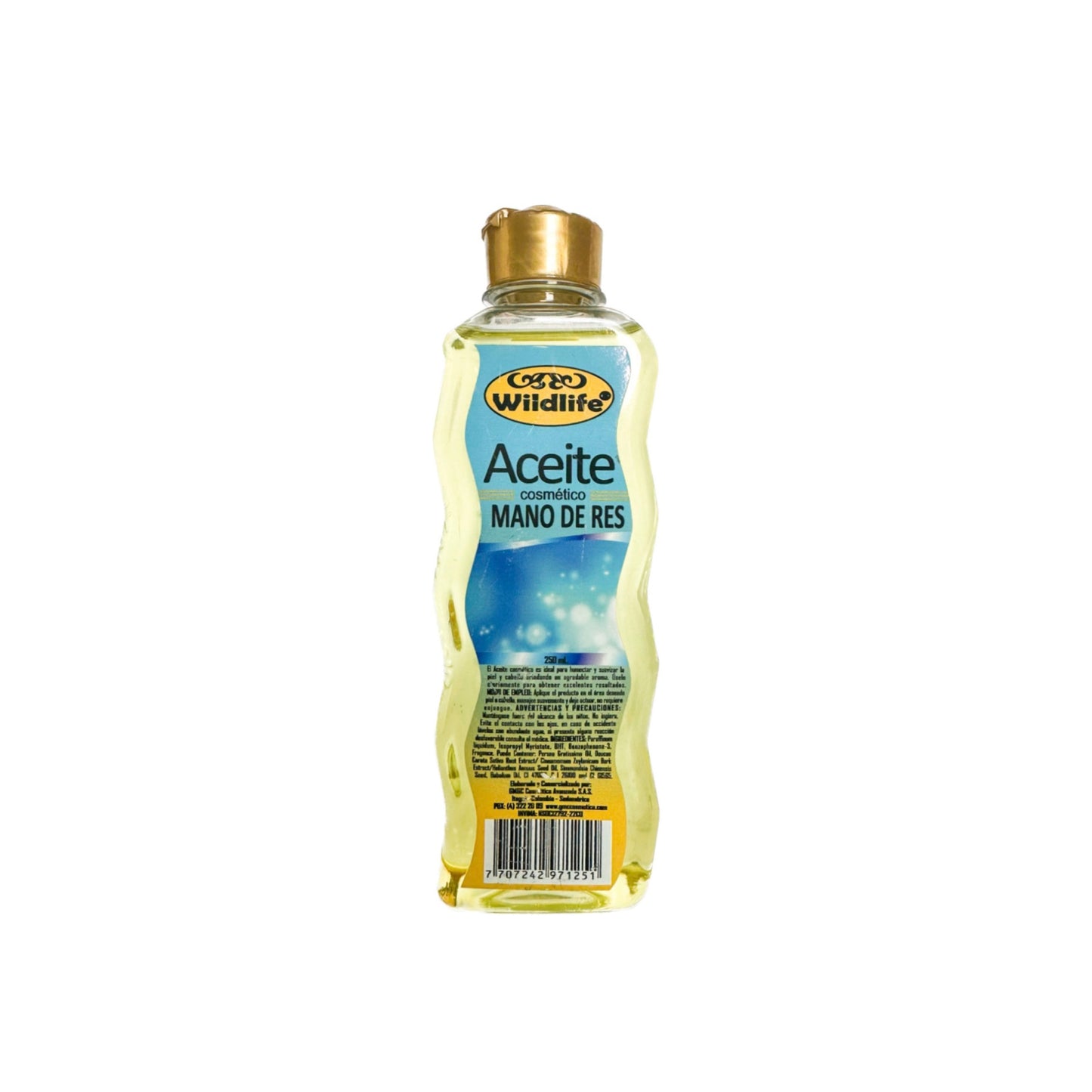 Aceite mano de res 250 ml WildLife