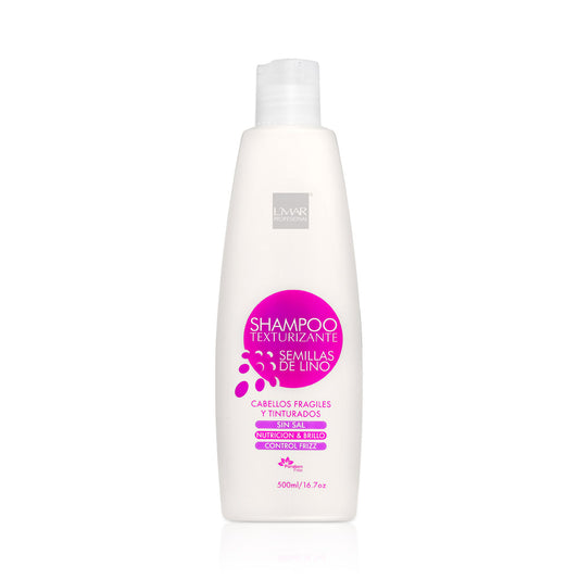 Shampoo texturizante semillas de lino 500 ml Lmar