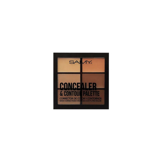 Paleta corrector y contorno en crema Samy