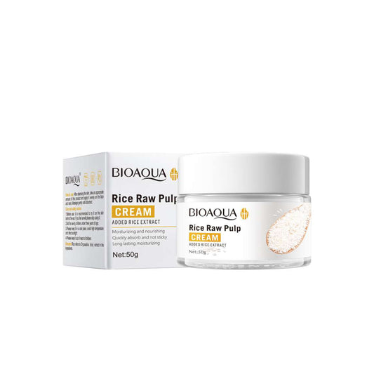 Crema facial de arroz Bioaqua